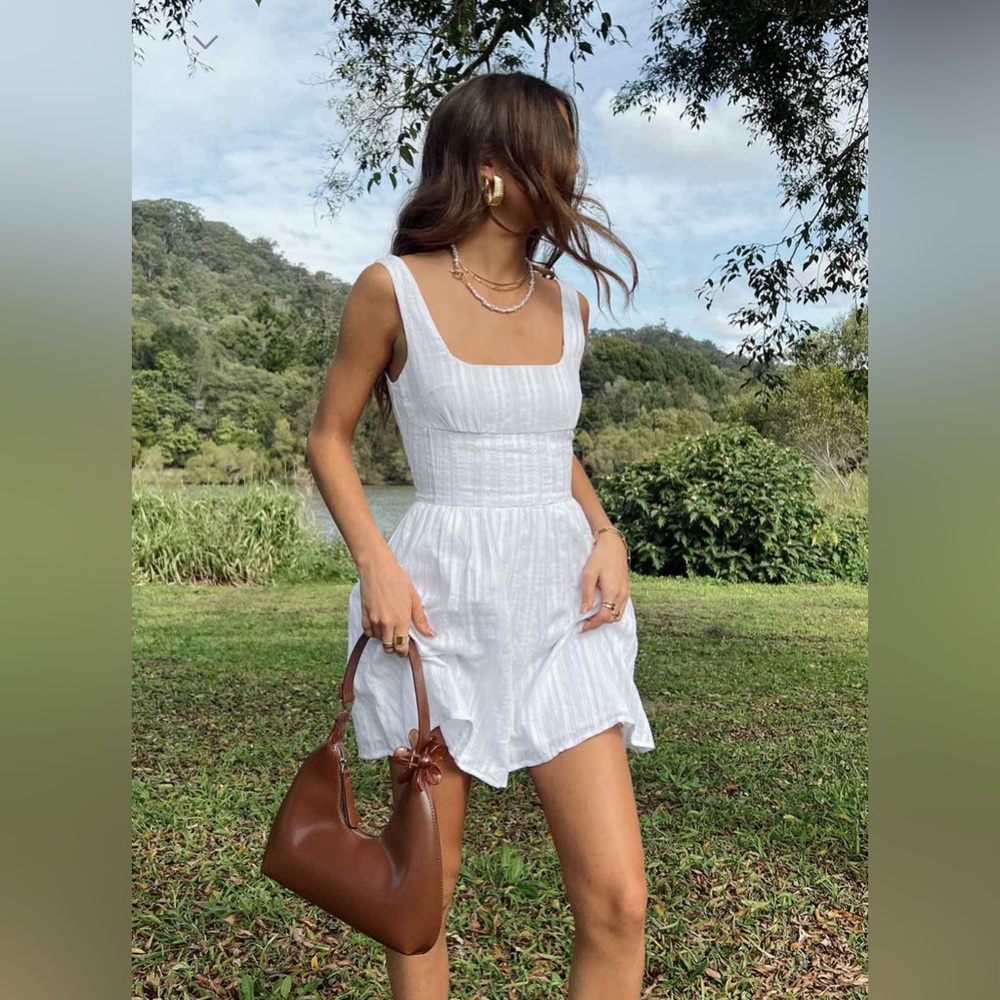 White Mini Dress